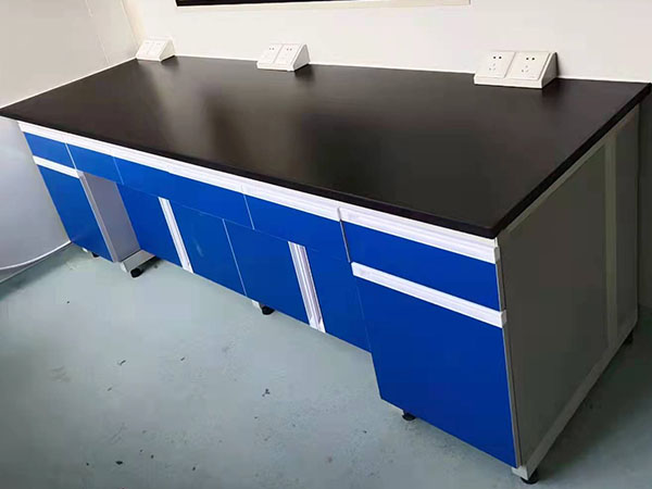 鋼木實驗臺寶藍 鋼木實驗臺寶藍色