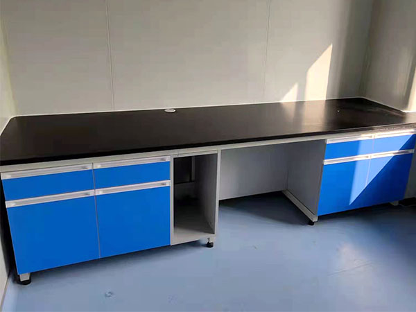 鋼木實驗臺寶藍 鋼木實驗臺寶藍色