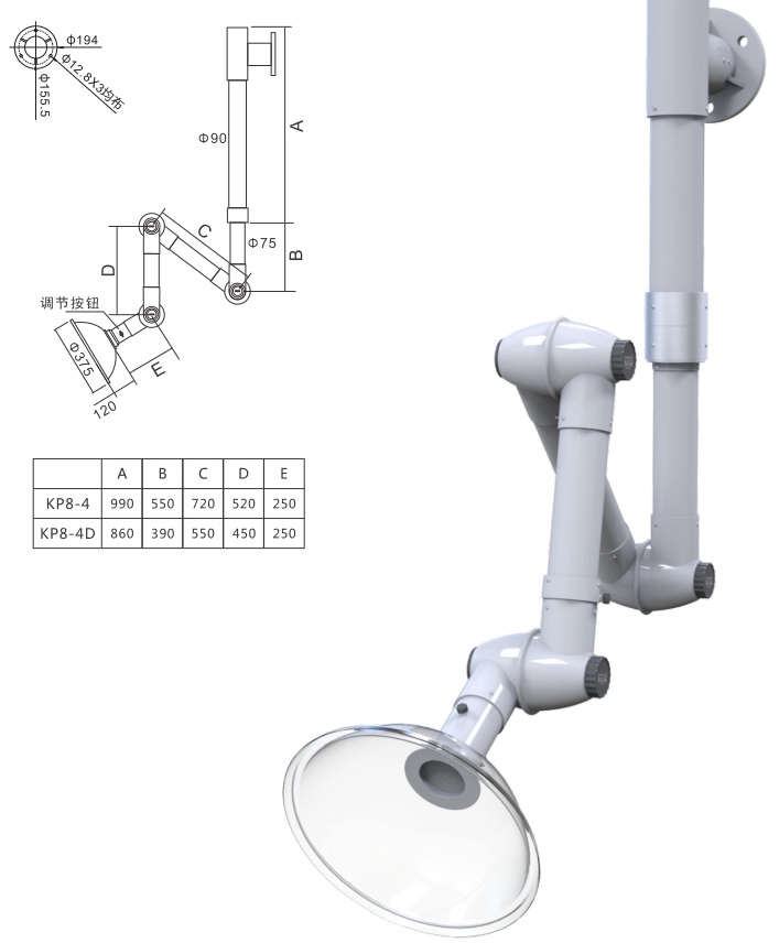 壁式吸風罩 壁式吸風罩
