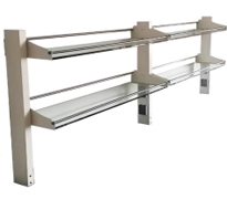 鋼玻邊臺試劑架 鋼玻邊臺試劑架